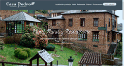 Desktop Screenshot of hotelcasapedro.com