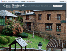 Tablet Screenshot of hotelcasapedro.com